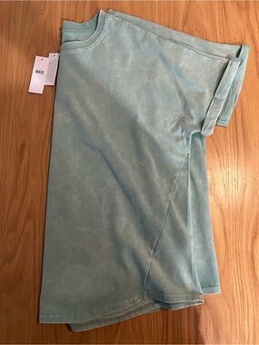 Buckle BKE Washed T-Shirt Color Malachite Green Size Large NWT